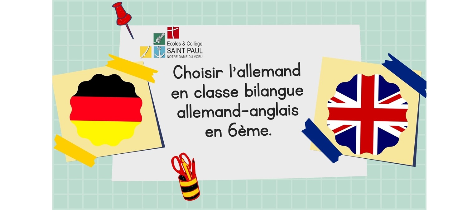 Section bilangue      Allemand - Anglais